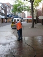 kauwgumverwijdering centrum gemeente Roermond